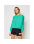 Champion Суитшърт Script Logo Track 112686 Зелен Oversize - Pepit.bg