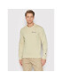 Champion Суитшърт Small Script Logo 214781 Бежов Comfort Fit - Pepit.bg