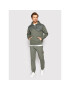 Champion Суитшърт Twill Insert 217072 Зелен American Fit - Pepit.bg