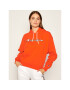 Champion Суитшърт Vintage Script Logo 112638 Оранжев Custom Fit - Pepit.bg