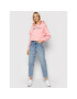 Champion Суитшърт Vintage Script Logo 112638 Розов Custom Fit - Pepit.bg