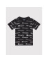 Champion Тишърт All-Over Script Logo 305934 Черен Regular Fit - Pepit.bg