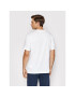 Champion Тишърт Asymmetric Script Logo 216553 Бял Regular Fit - Pepit.bg
