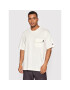 Champion Тишърт Back Embroidered Script Logo 217076 Бежов Custom Fit - Pepit.bg