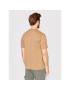 Champion Тишърт Basic C Logo 216545 Кафяв Regular Fit - Pepit.bg