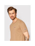Champion Тишърт Basic C Logo 216545 Кафяв Regular Fit - Pepit.bg