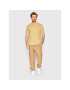 Champion Тишърт Basic C Logo 216545 Жълт Custome Fit - Pepit.bg