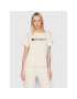 Champion Тишърт Big Script Logo 115351 Бежов Boxy Fit - Pepit.bg