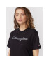 Champion Тишърт Big Script Logo 115496 Черен Relaxed Fit - Pepit.bg