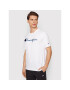 Champion Тишърт Big Script Logo 216547 Бял Regular Fit - Pepit.bg
