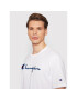 Champion Тишърт Big Script Logo 216547 Бял Regular Fit - Pepit.bg