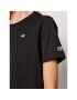 Champion Тишърт C Logo Crew Neck 112731 Черен Custom Fit - Pepit.bg