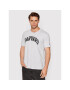 Champion Тишърт College Print 218032 Сив Custom Fit - Pepit.bg