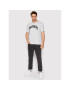 Champion Тишърт College Print 218032 Сив Custom Fit - Pepit.bg