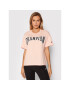 Champion Тишърт Collegiate Logo 114526 Розов Oversize - Pepit.bg