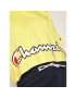 Champion Тишърт Cropped Script Logo Print Boxy 112655 Жълт Oversize - Pepit.bg