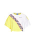 Champion Тишърт Croptop 112767 Жълт Custom Fit - Pepit.bg