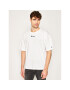 Champion Тишърт Deconstructed C Logo 214420 Бял Muscle Fit - Pepit.bg