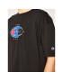Champion Тишърт Deconstructed C Logo 214420 Черен Muscle Fit - Pepit.bg