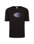 Champion Тишърт Deconstructed C Logo 214420 Черен Muscle Fit - Pepit.bg