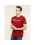 Champion Тишърт Embroidered Script Logo 210972 Бордо Regular Fit - Pepit.bg