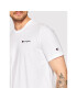Champion Тишърт Embroidered Script Logo 217813 Бял Regular Fit - Pepit.bg