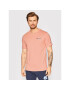 Champion Тишърт Embroidered Script Logo 217813 Розов Comfort Fit - Pepit.bg