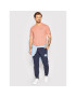 Champion Тишърт Embroidered Script Logo 217813 Розов Comfort Fit - Pepit.bg