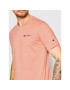 Champion Тишърт Embroidered Script Logo 217813 Розов Comfort Fit - Pepit.bg
