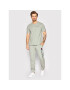 Champion Тишърт Embroidered Script Logo 217813 Сив Comfort Fit - Pepit.bg