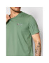 Champion Тишърт Embroidered Script Logo 217813 Зелен Comfort Fit - Pepit.bg