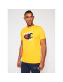 Champion Тишърт Grafitti 214344 Жълт Comfort Fit - Pepit.bg