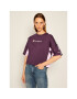 Champion Тишърт Logo 113345 Виолетов Oversize - Pepit.bg