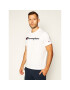 Champion Тишърт Logo 214194 Бял Comfort Fit - Pepit.bg