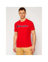 Champion Тишърт Logo 214194 Червен Comfort Fit - Pepit.bg