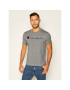 Champion Тишърт Logo 214194 Сив Comfort Fit - Pepit.bg