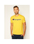 Champion Тишърт Logo 214194 Жълт Comfort Fit - Pepit.bg