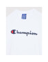 Champion Тишърт Logo 305770 Бял Regular Fit - Pepit.bg