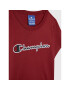 Champion Тишърт Logo Script 404231 Бордо Regular Fit - Pepit.bg