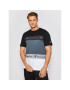 Champion Тишърт Ombré Stripe 215948 Черен Comfort Fit - Pepit.bg