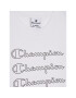 Champion Тишърт Repeat Script Logo 404313 Бял Custom Fit - Pepit.bg