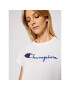 Champion Тишърт Script Logo 110992 Бял Heritage Fit - Pepit.bg