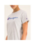 Champion Тишърт Script Logo 110992 Сив Regular Fit - Pepit.bg