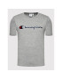 Champion Тишърт Script Logo 216473 Сив Comfort Fit - Pepit.bg