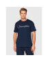 Champion Тишърт Script Logo 216473 Тъмносин Comfort Fit - Pepit.bg