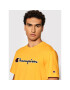 Champion Тишърт Script Logo 216473 Жълт Regular Fit - Pepit.bg