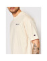 Champion Тишърт Script Logo 217071 Бежов Regular Fit - Pepit.bg