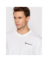 Champion Тишърт Script Logo 217071 Бял Comfort Fit - Pepit.bg