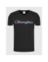 Champion Тишърт Script Logo 217814 Черен Regular Fit - Pepit.bg