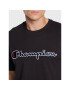 Champion Тишърт Script Logo Embroidery 218007 Черен Regular Fit - Pepit.bg